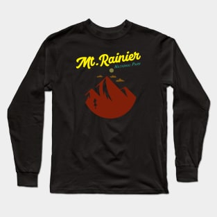 Mt Rainier National Park Washington Long Sleeve T-Shirt